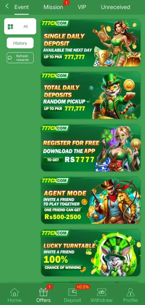 777cx Game