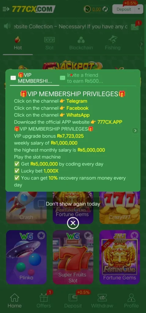 777cx Apk